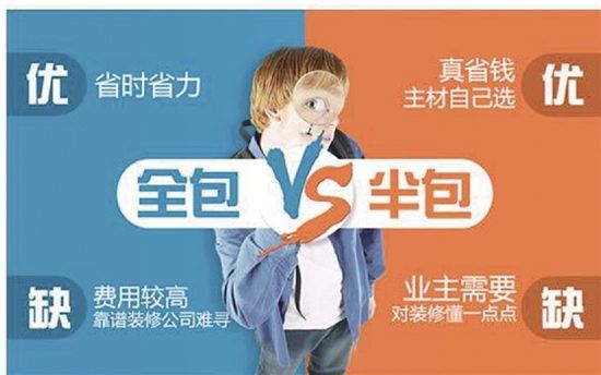 房子裝修是半包好還是全包好？哪種更省錢省心？